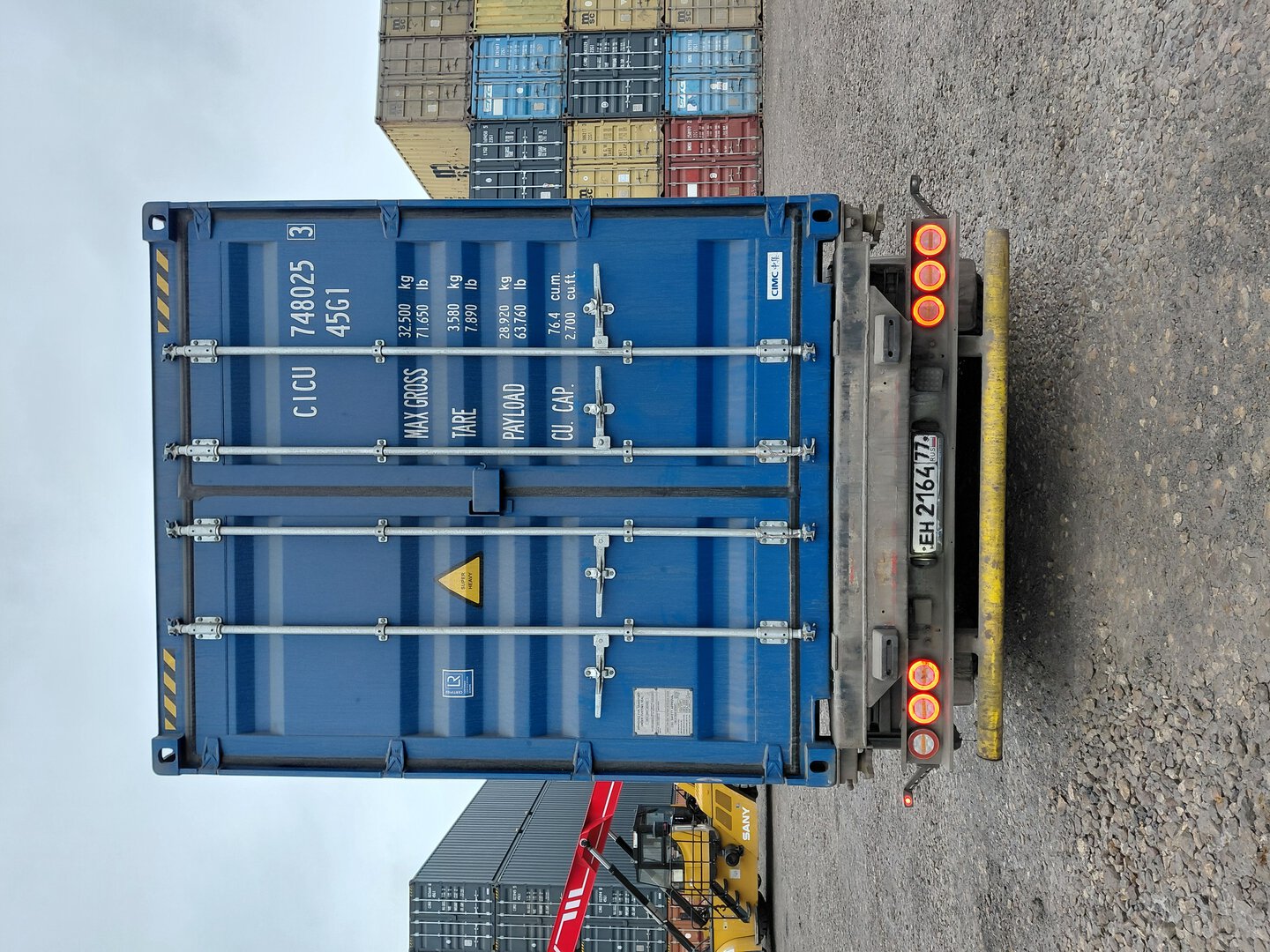 Морской контейнер CICU7480253