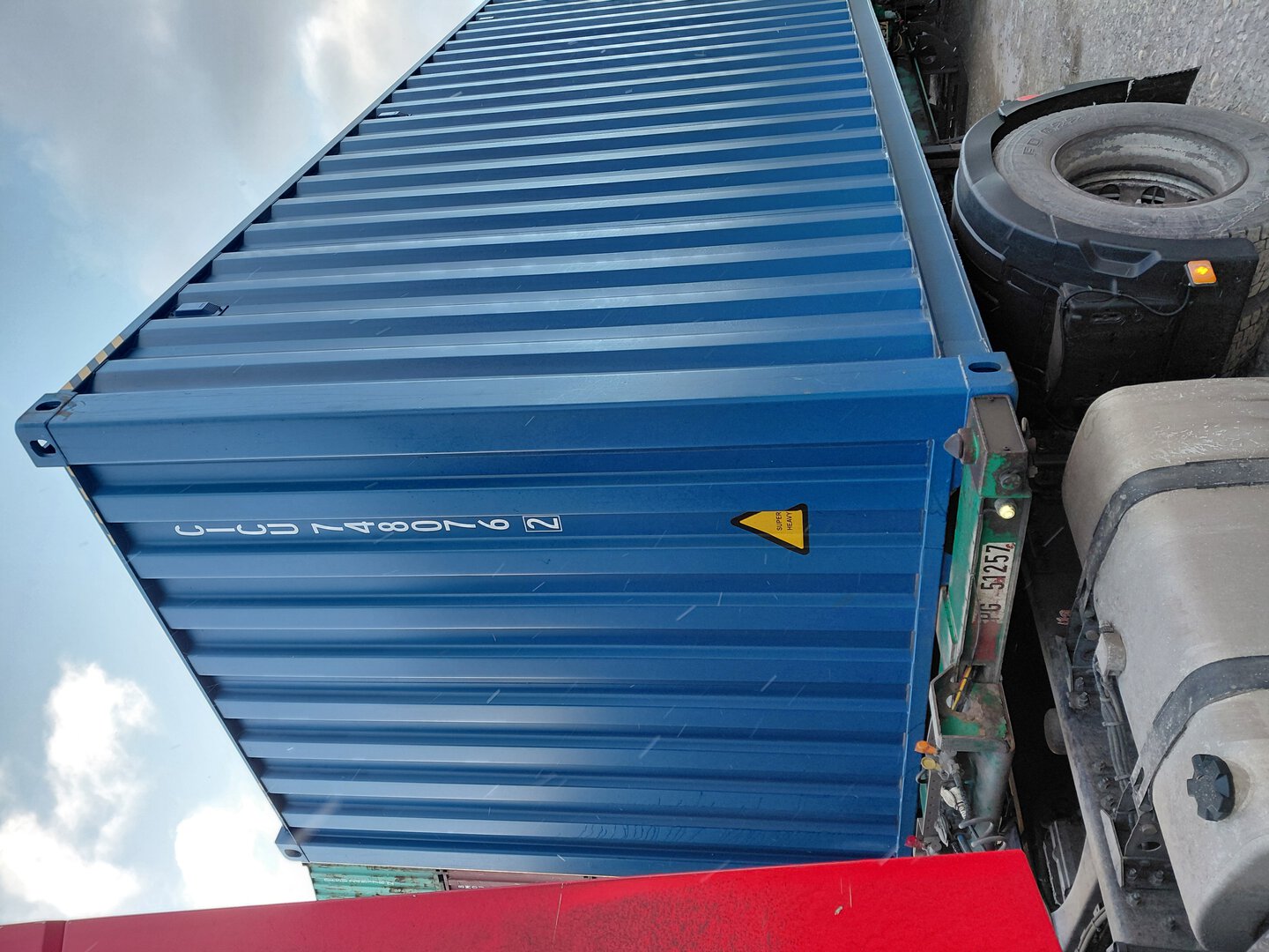 Морской контейнер CICU7480762