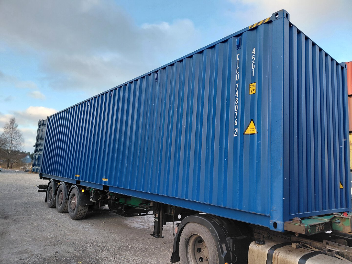 Морской контейнер CICU7480762