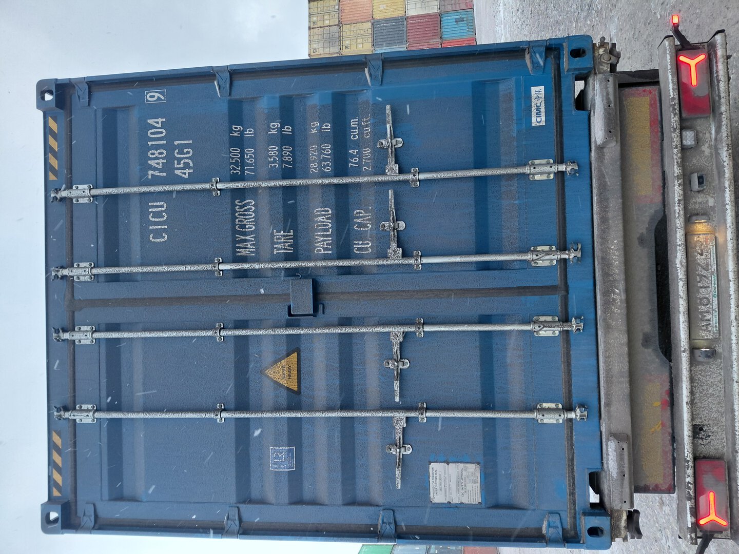 Морской контейнер CICU7481049