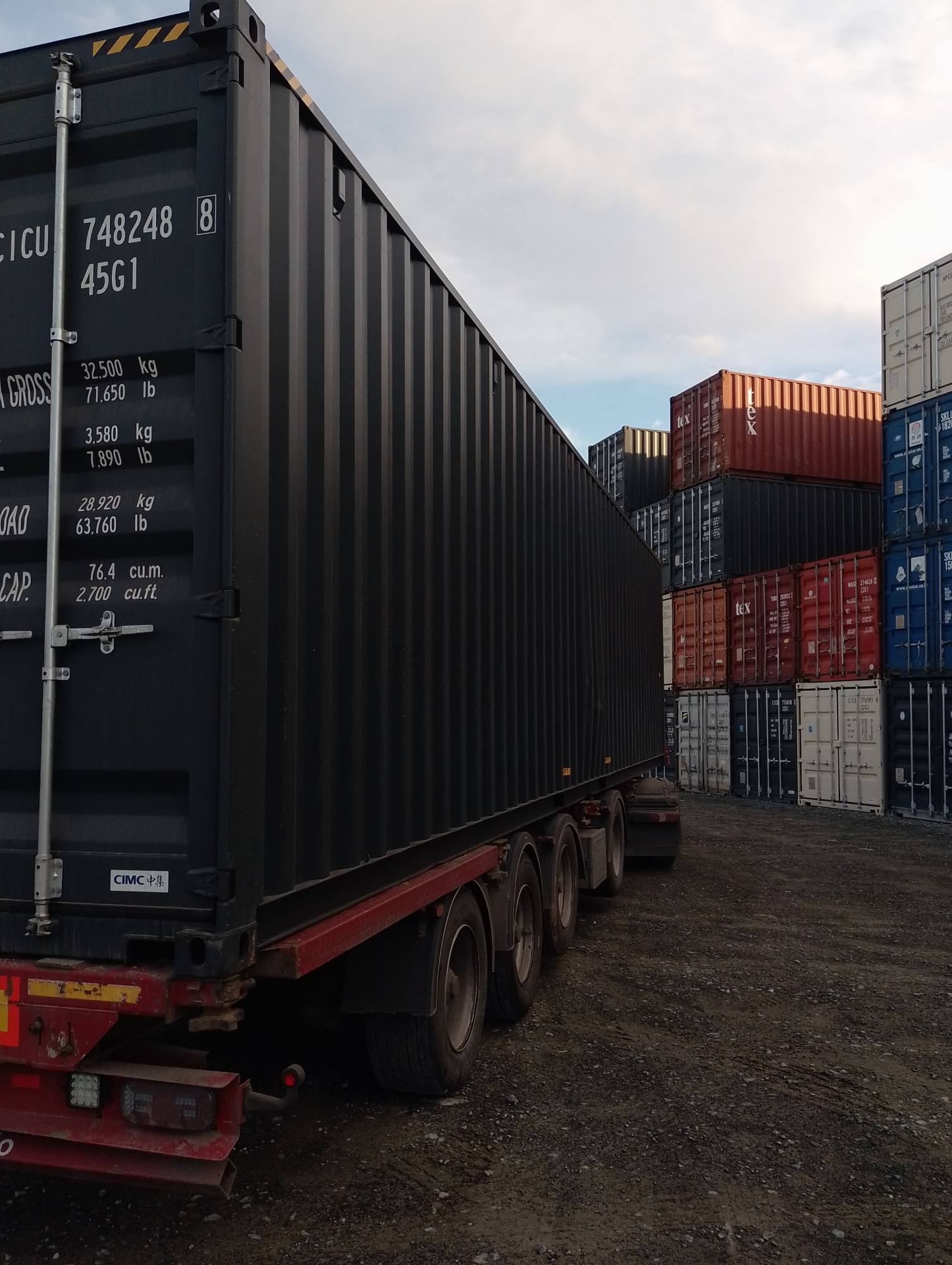 Морской контейнер CICU7482488