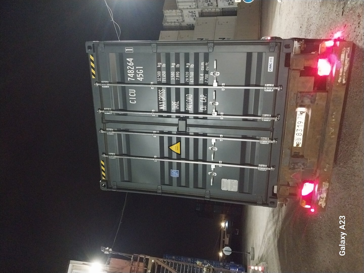 Морской контейнер CICU7482641