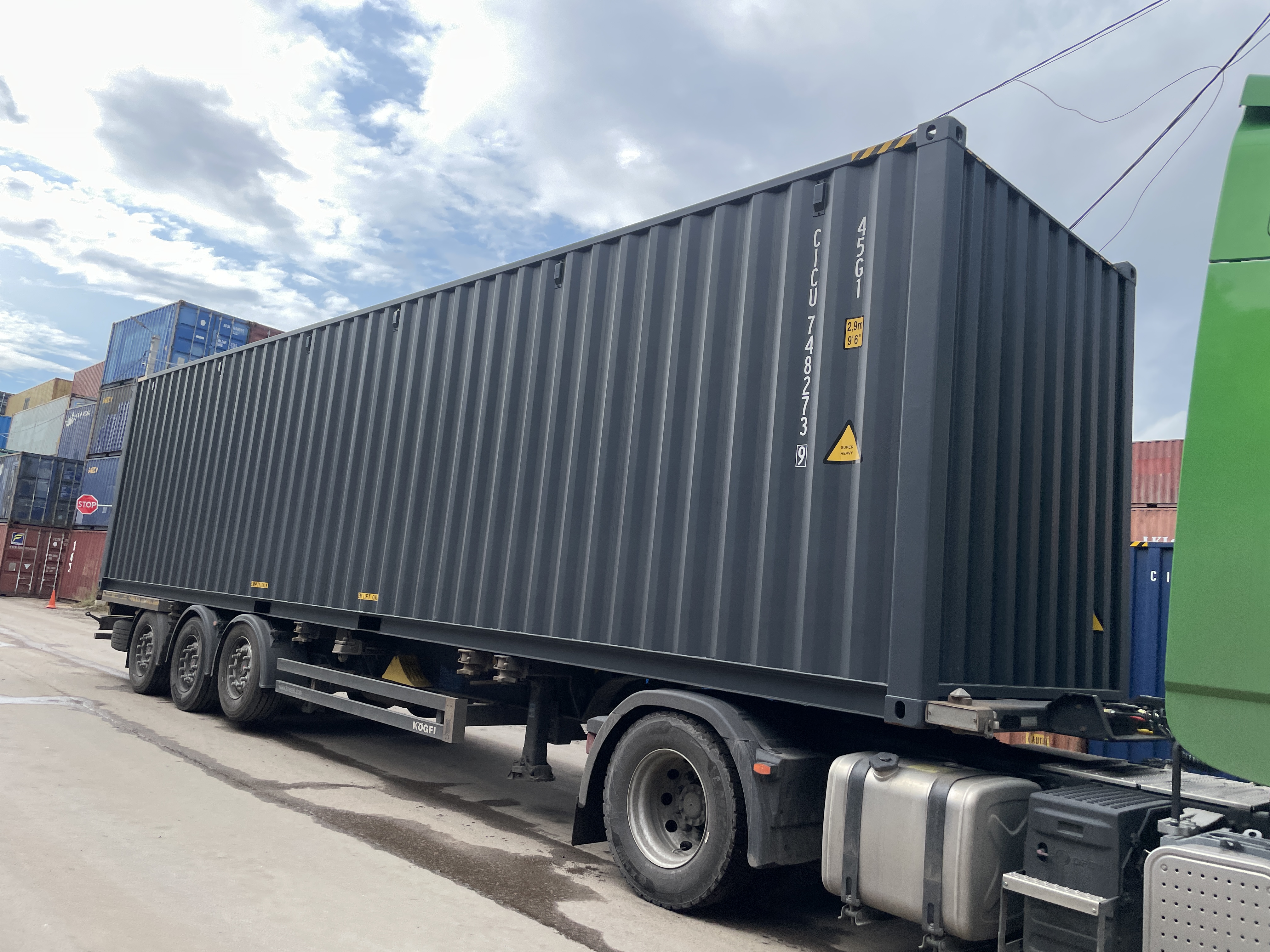 Морской контейнер CICU7482739