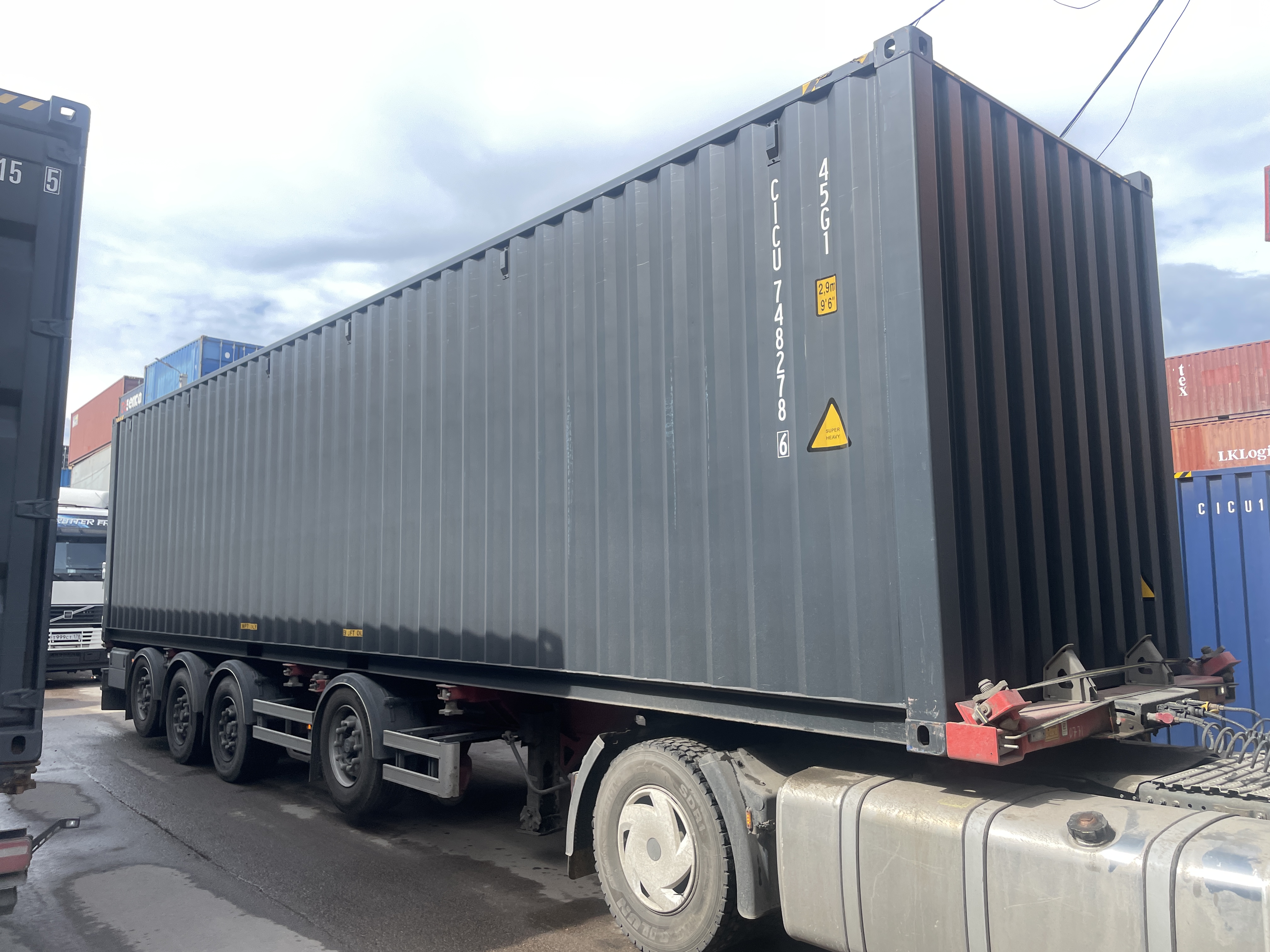 Морской контейнер CICU7482786