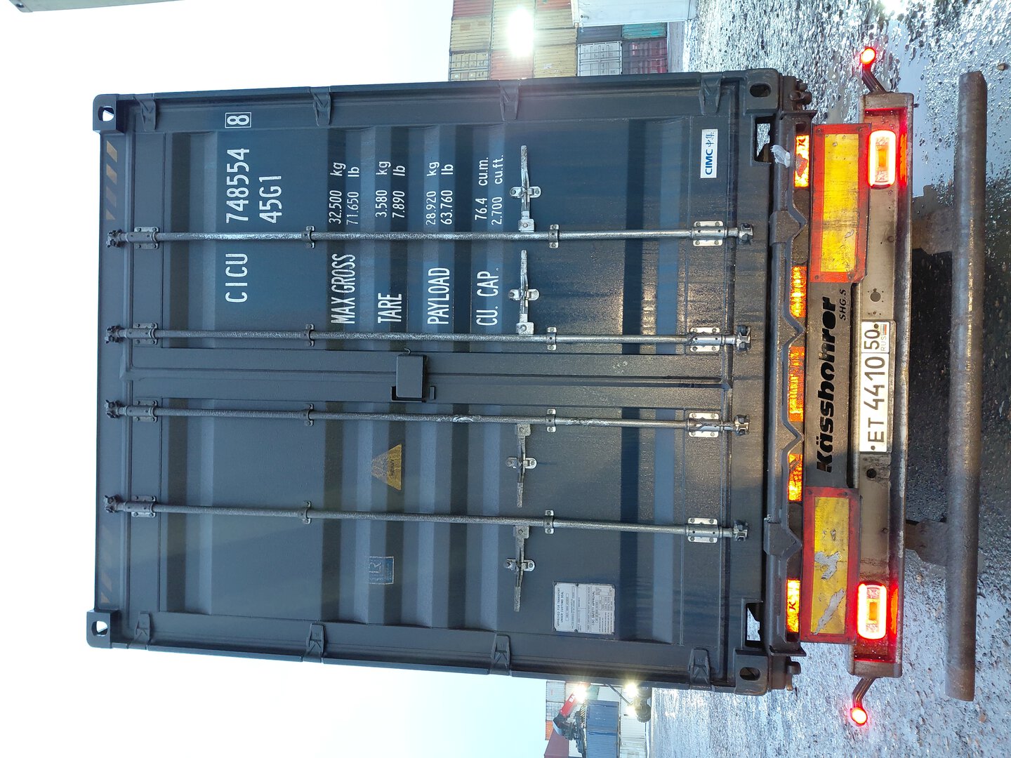 Морской контейнер CICU7485548