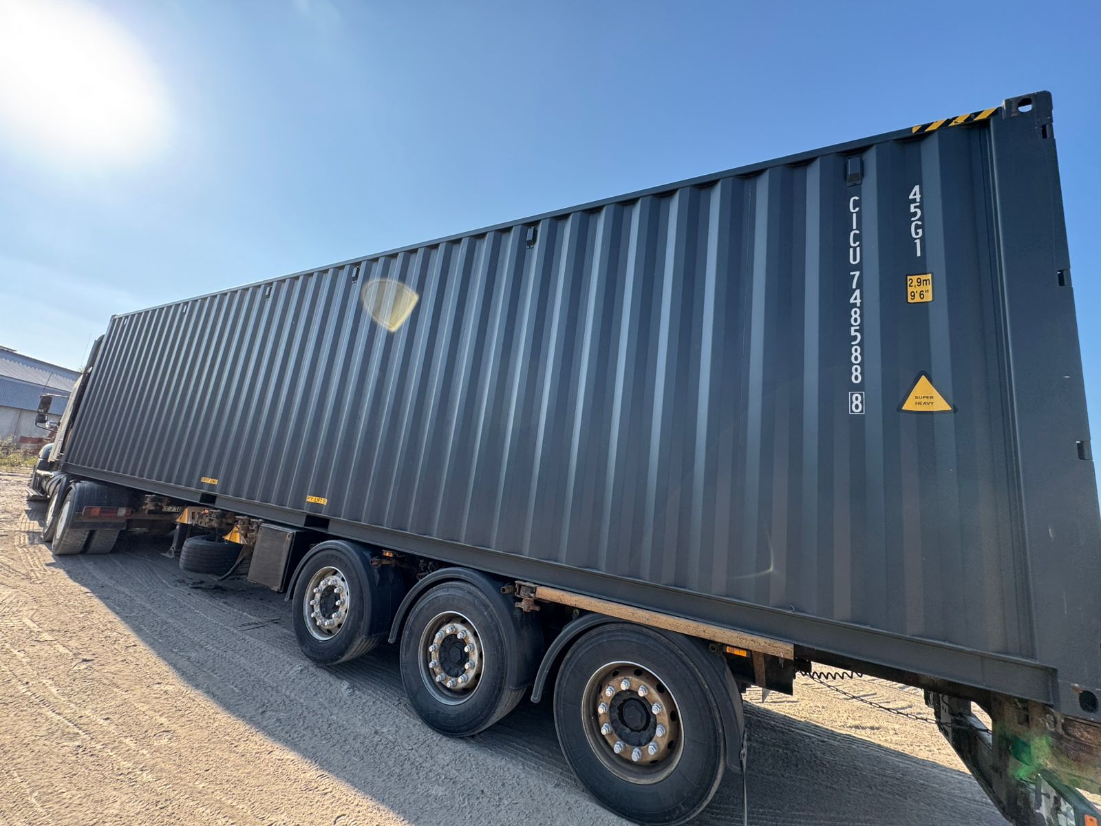 Морской контейнер CICU7485888