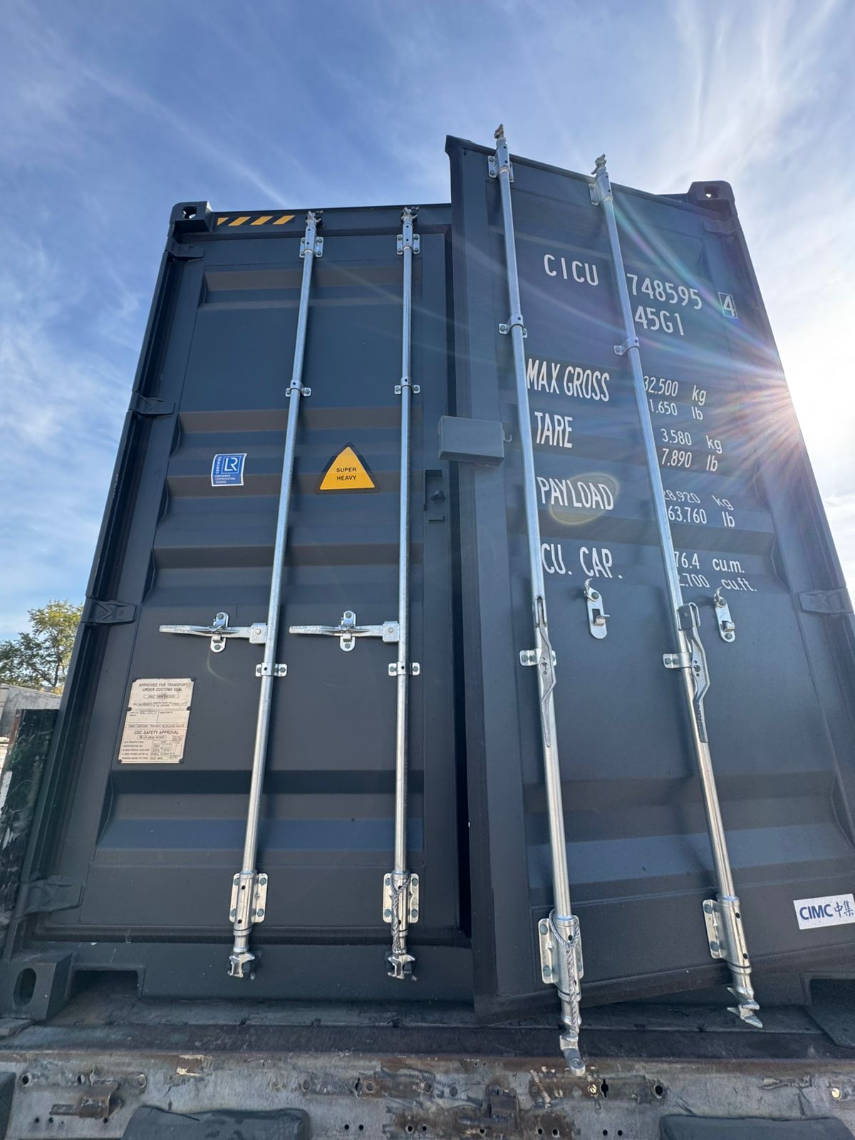 Морской контейнер CICU7485954