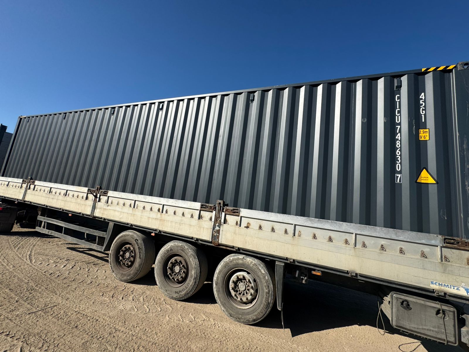 Морской контейнер CICU7486307