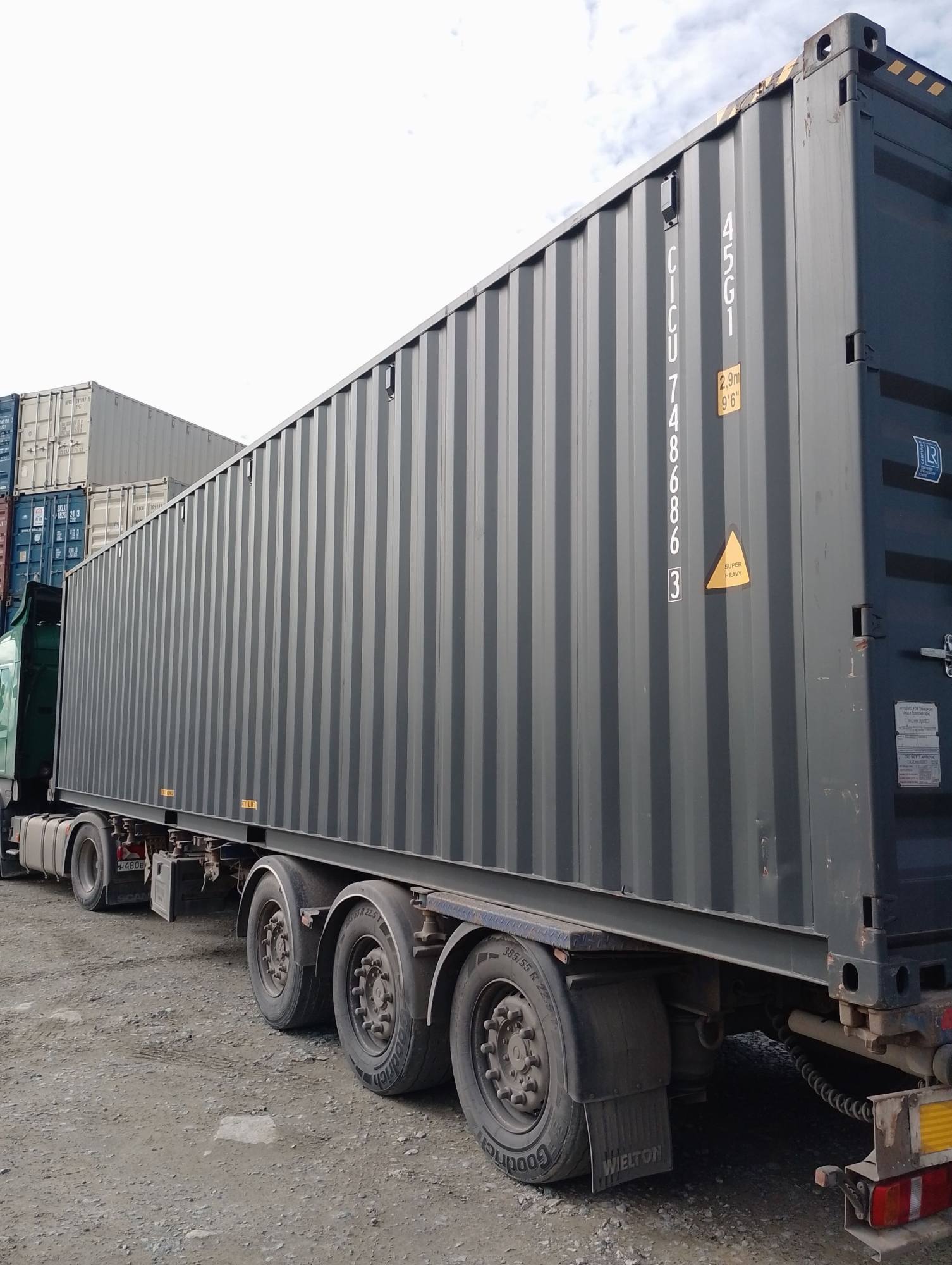 Морской контейнер CICU7486863