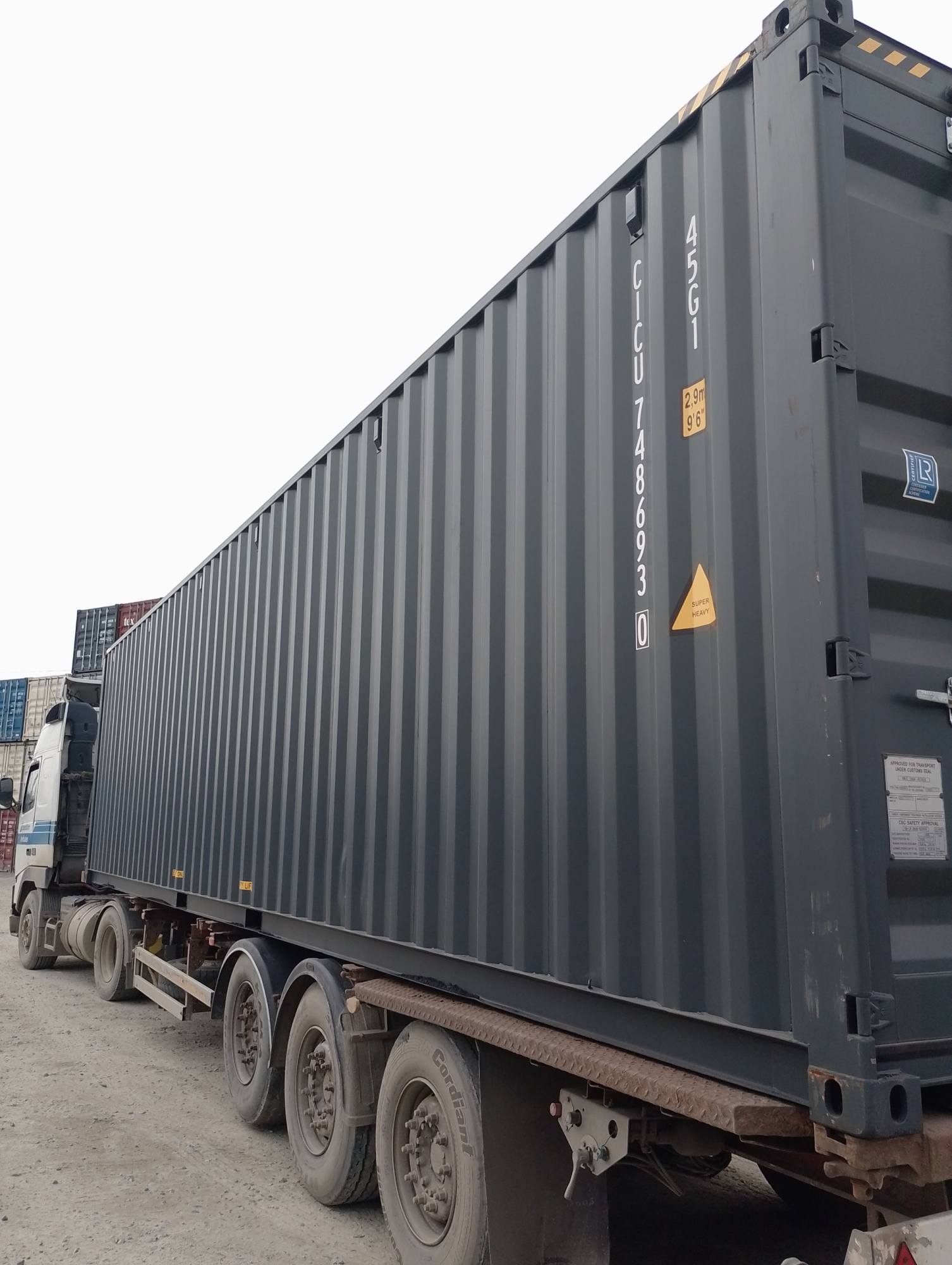 Морской контейнер CICU7486930