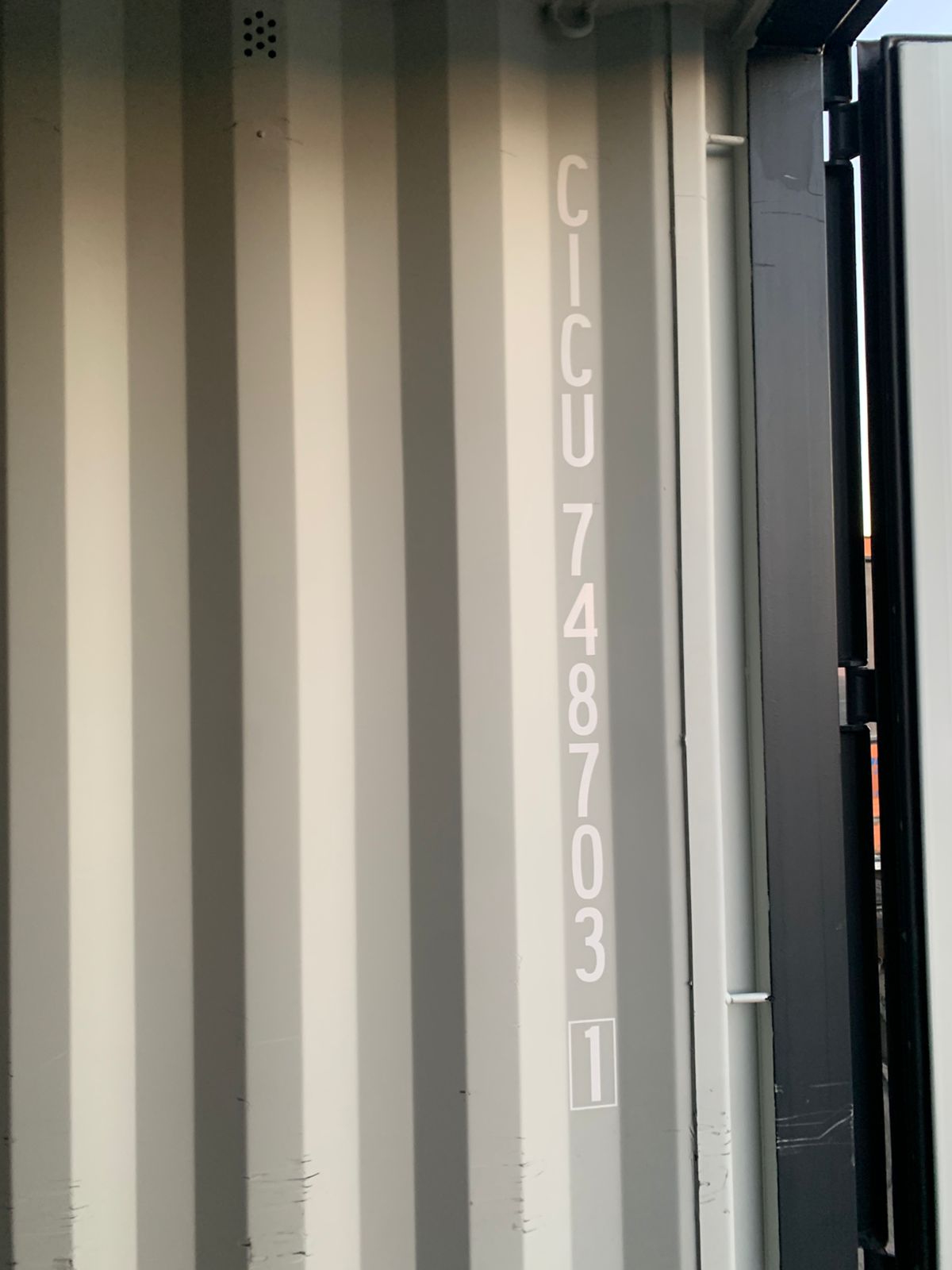 Морской контейнер CICU7487031