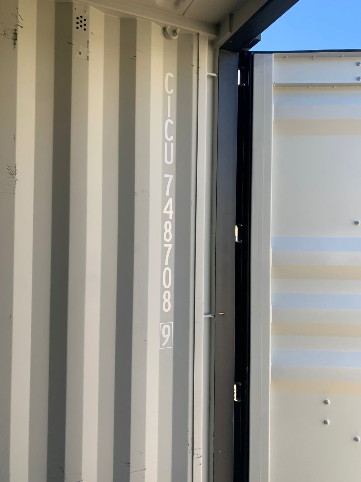 Морской контейнер CICU7487089