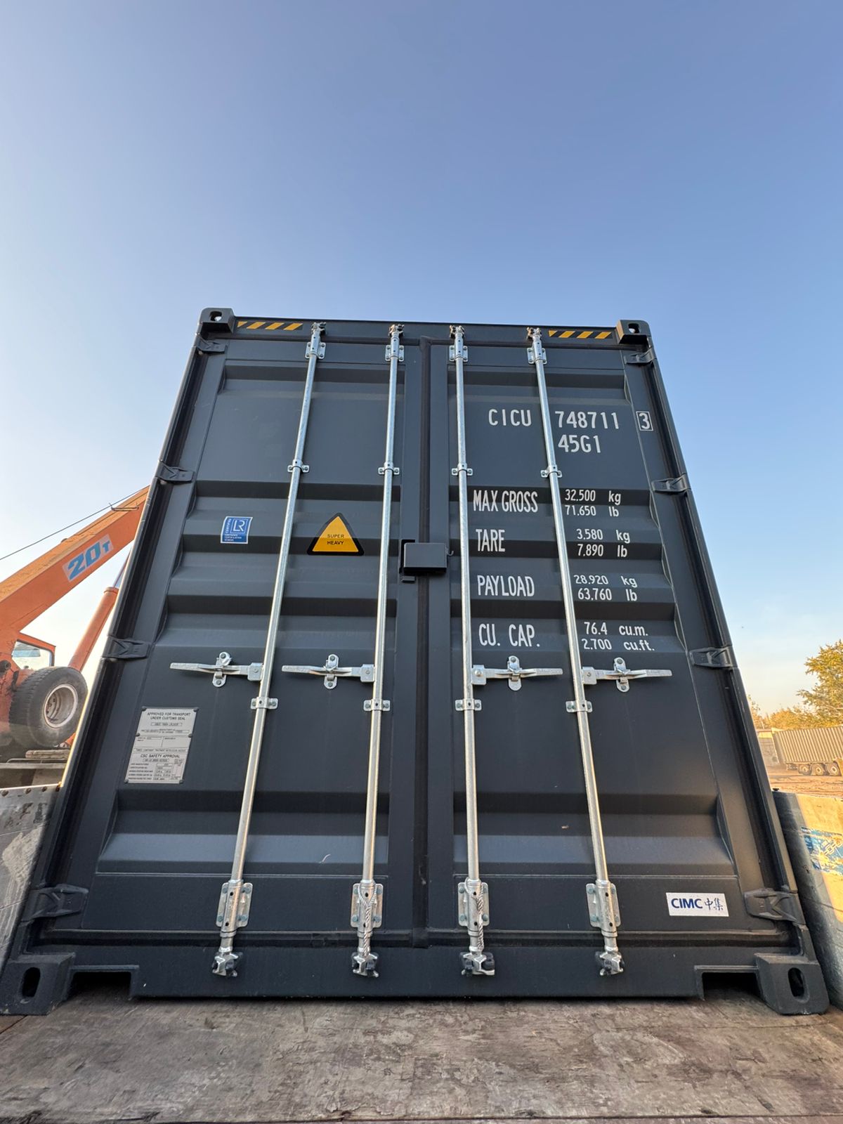 Морской контейнер CICU7487113