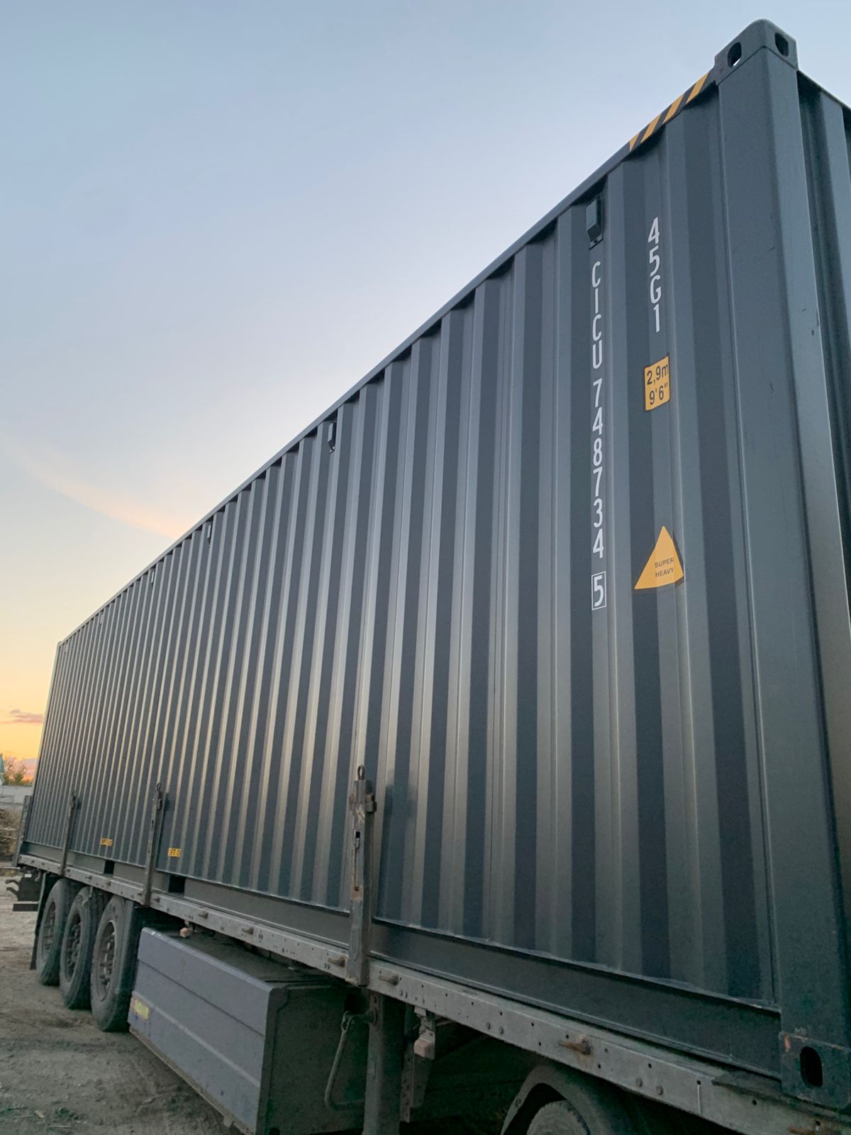 Морской контейнер CICU7487345