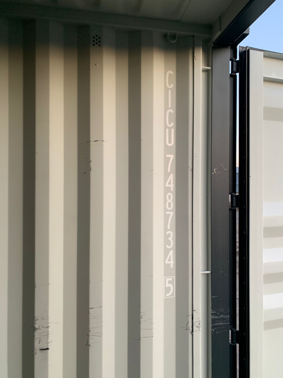 Морской контейнер CICU7487345