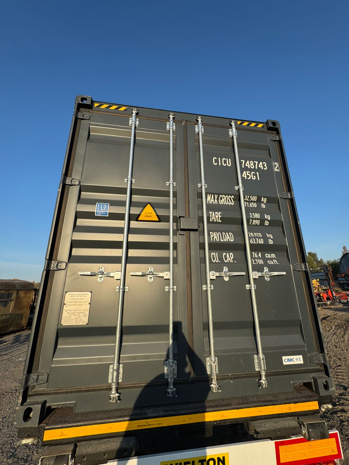 Морской контейнер CICU7487432
