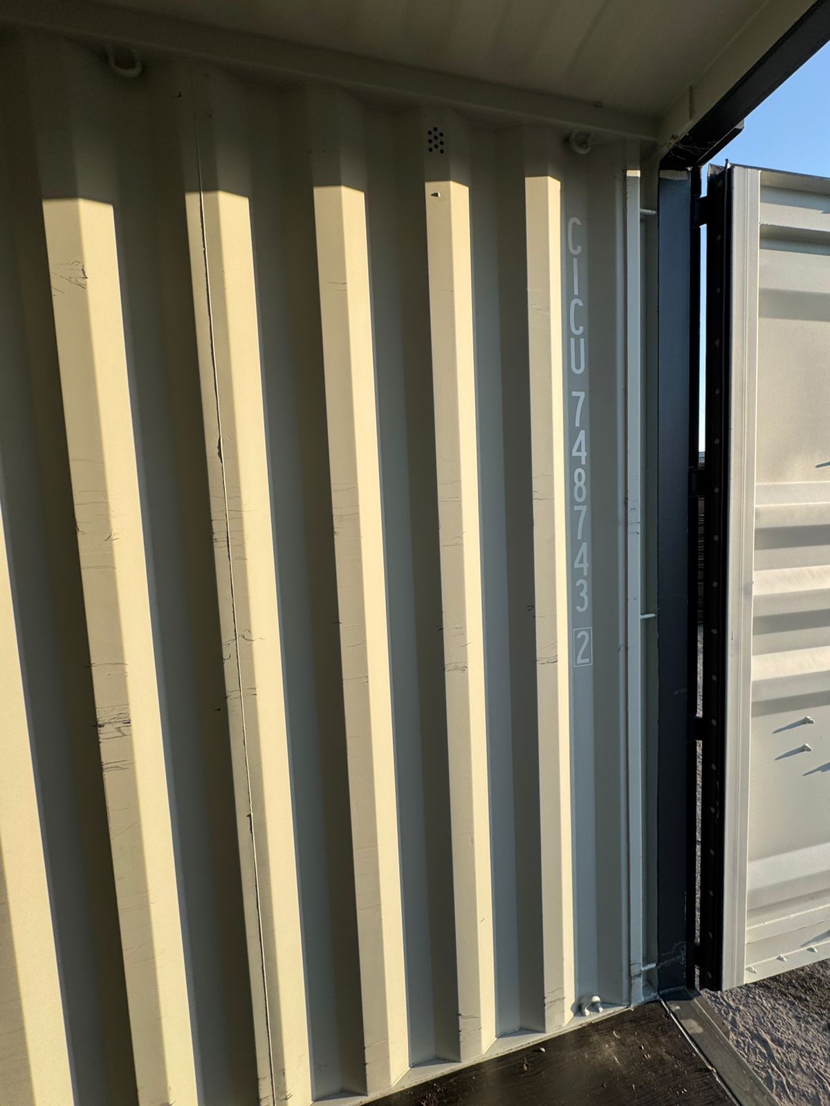 Морской контейнер CICU7487432