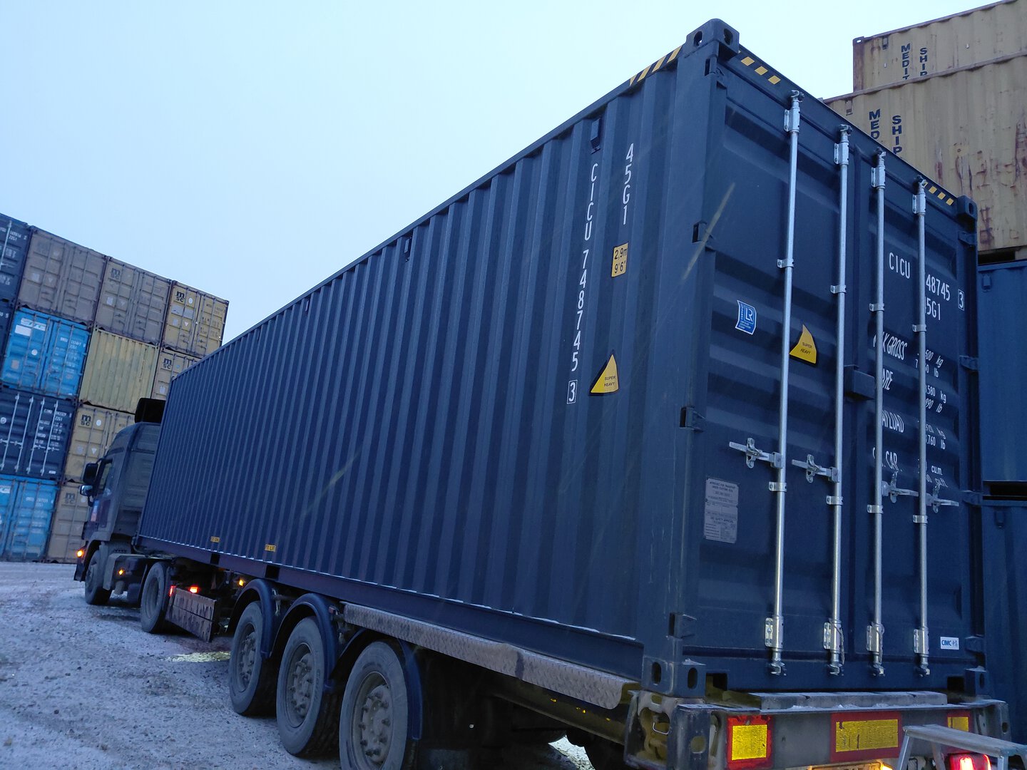 Морской контейнер CICU7487453