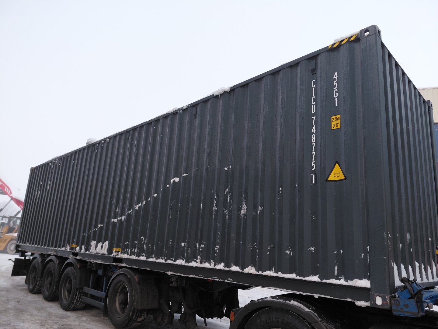 Морской контейнер CICU7487751