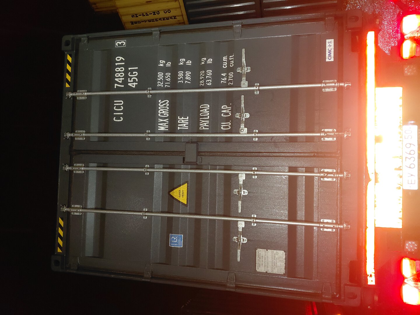 Морской контейнер CICU7488193