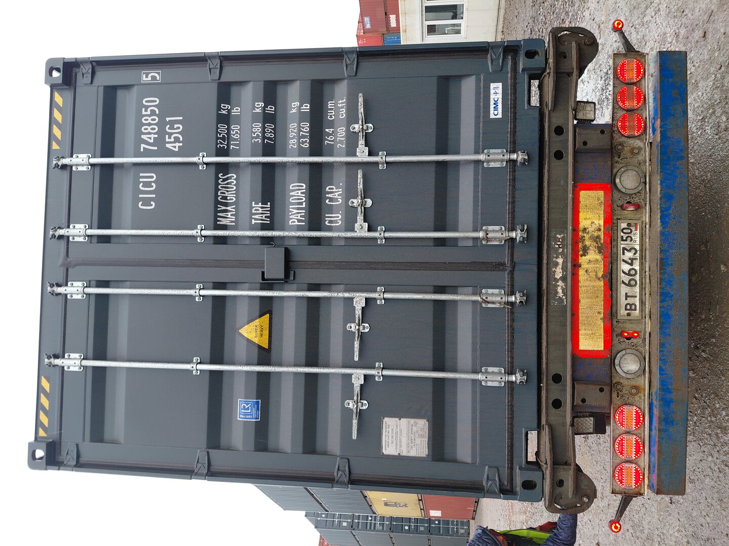 Морской контейнер CICU7488505