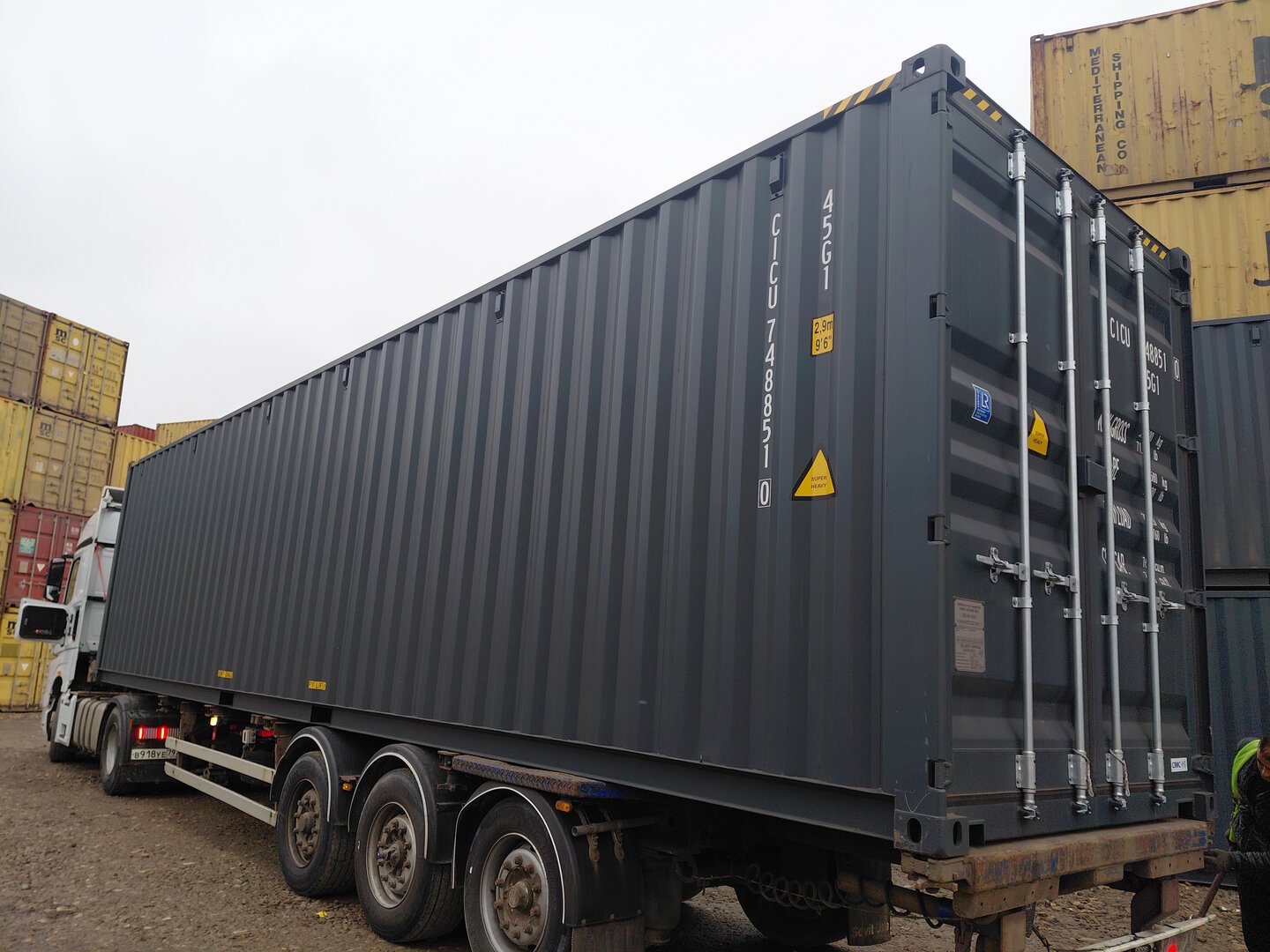 Морской контейнер CICU7488510