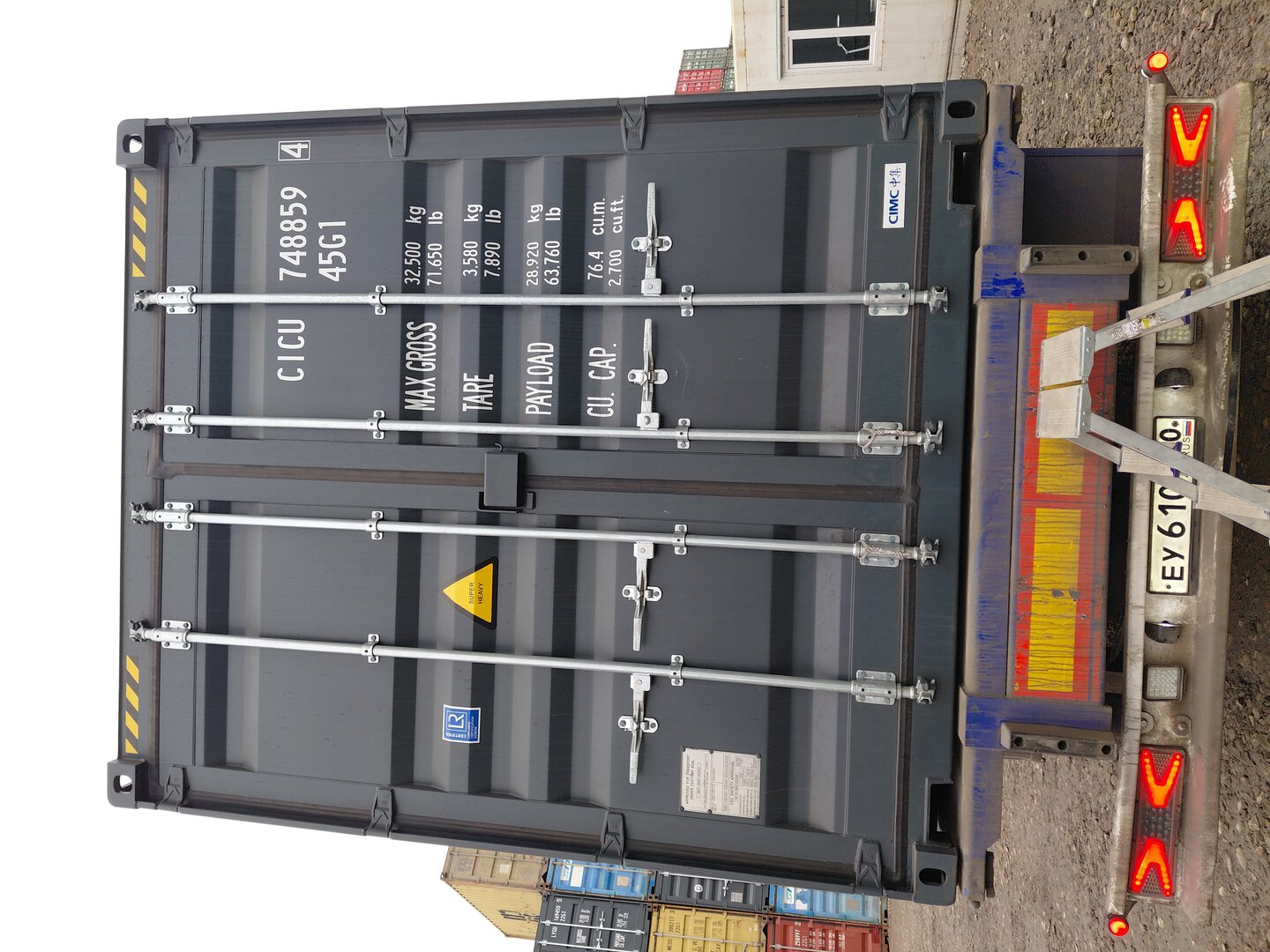 Морской контейнер CICU7488594