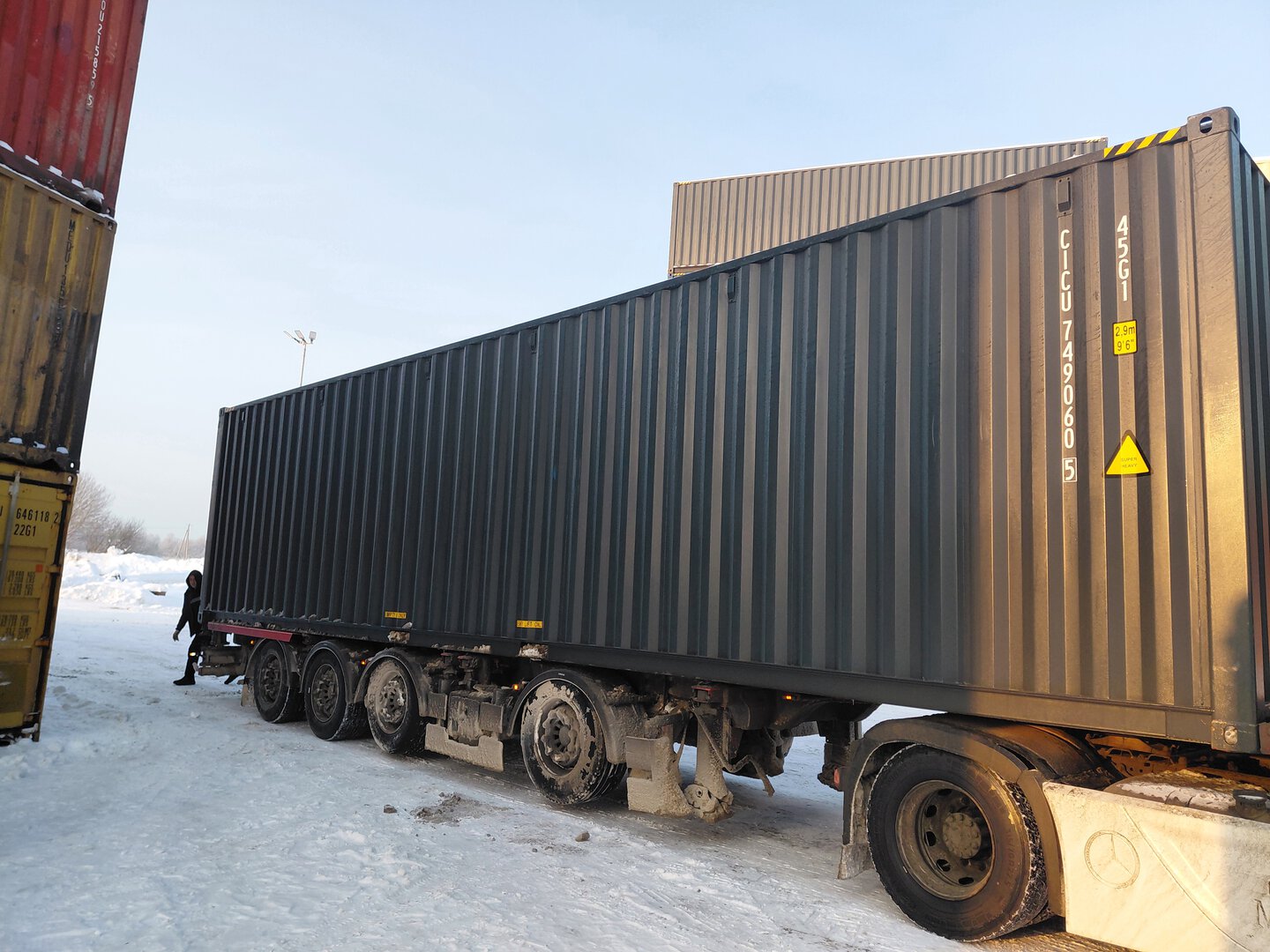 Морской контейнер CICU7490605