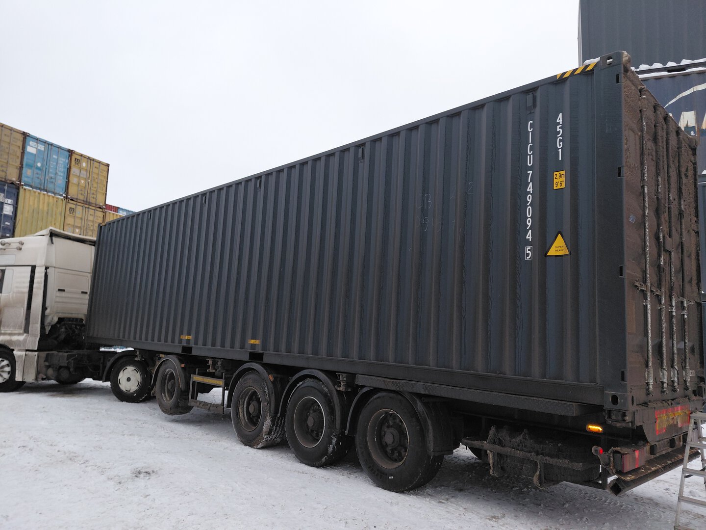 Морской контейнер CICU7490945