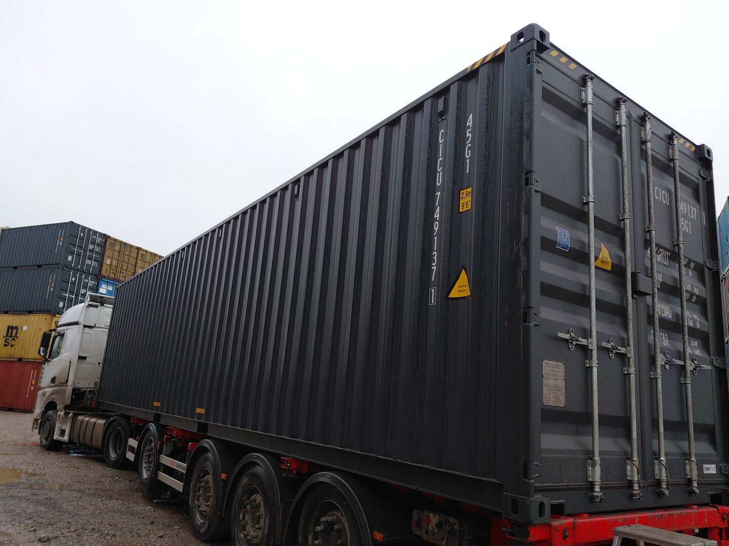 Морской контейнер CICU7491371