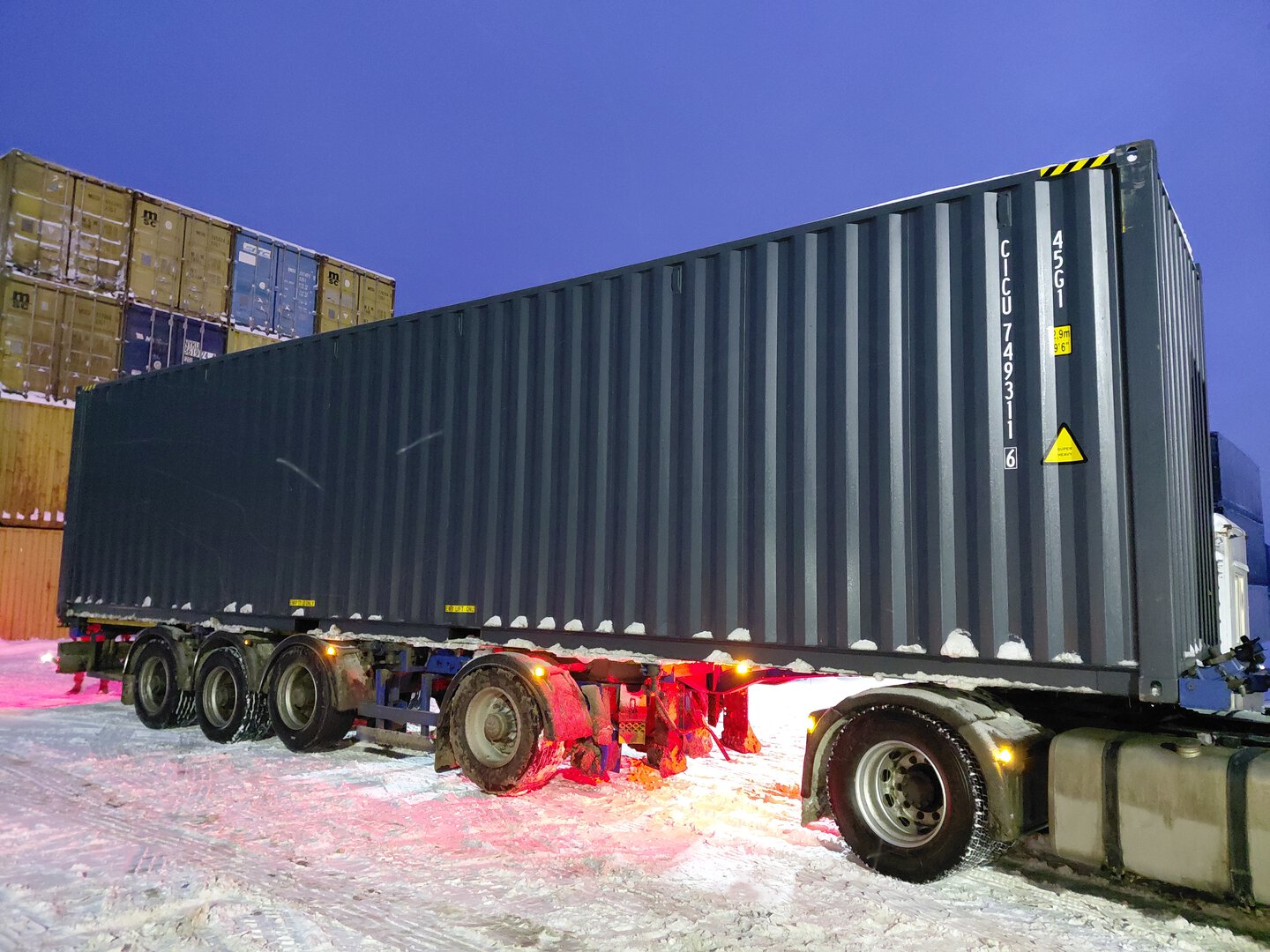 Морской контейнер CICU7493116