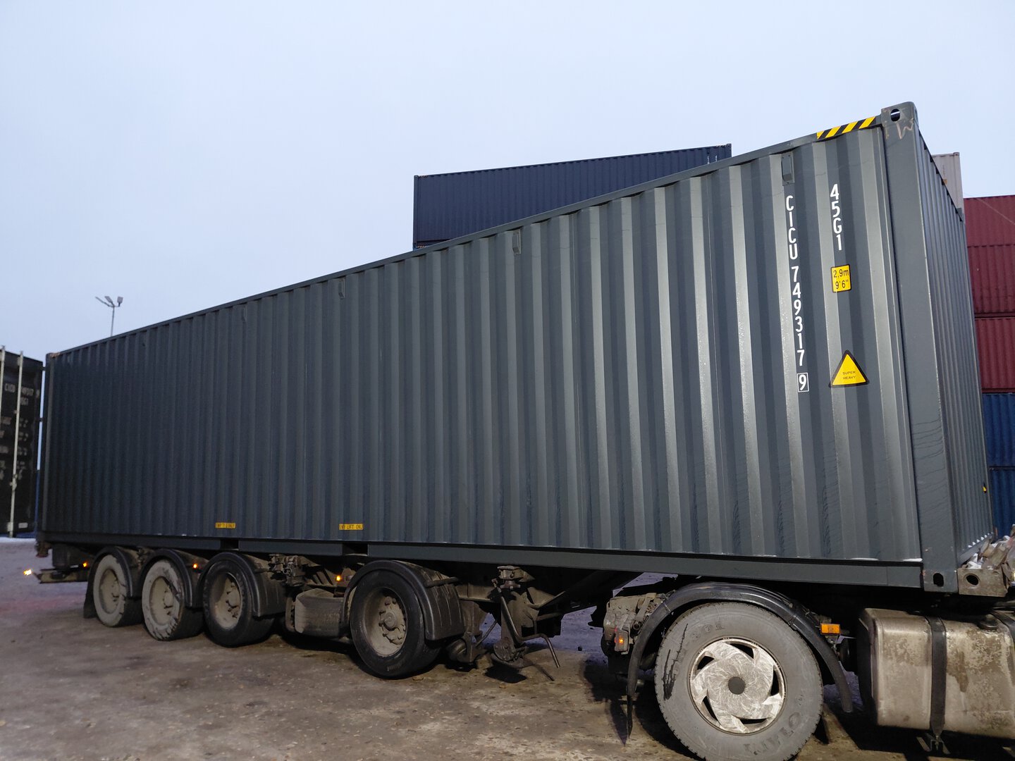 Морской контейнер CICU7493179