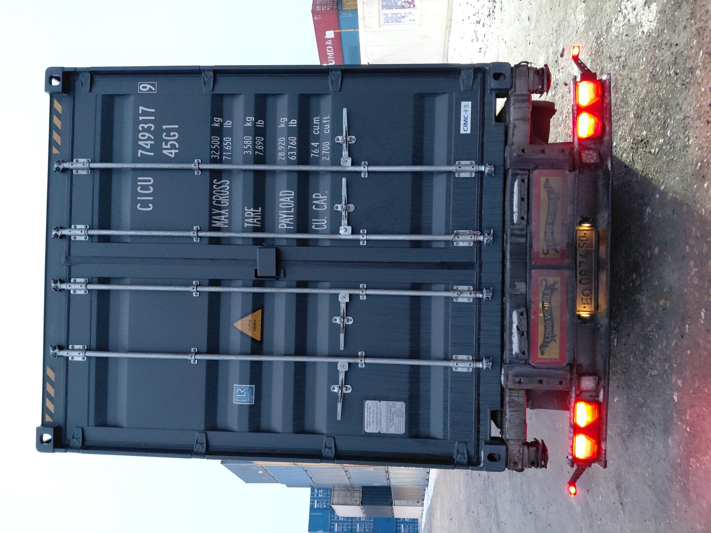 Морской контейнер CICU7493179