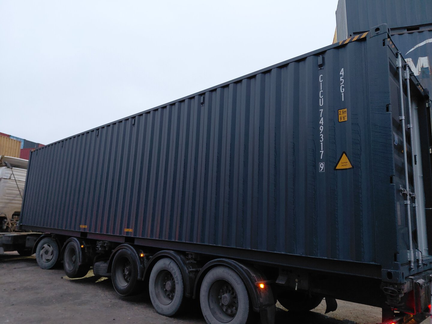Морской контейнер CICU7493179