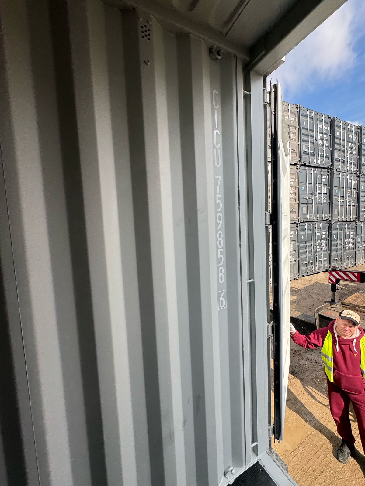 Морской контейнер CICU7598586