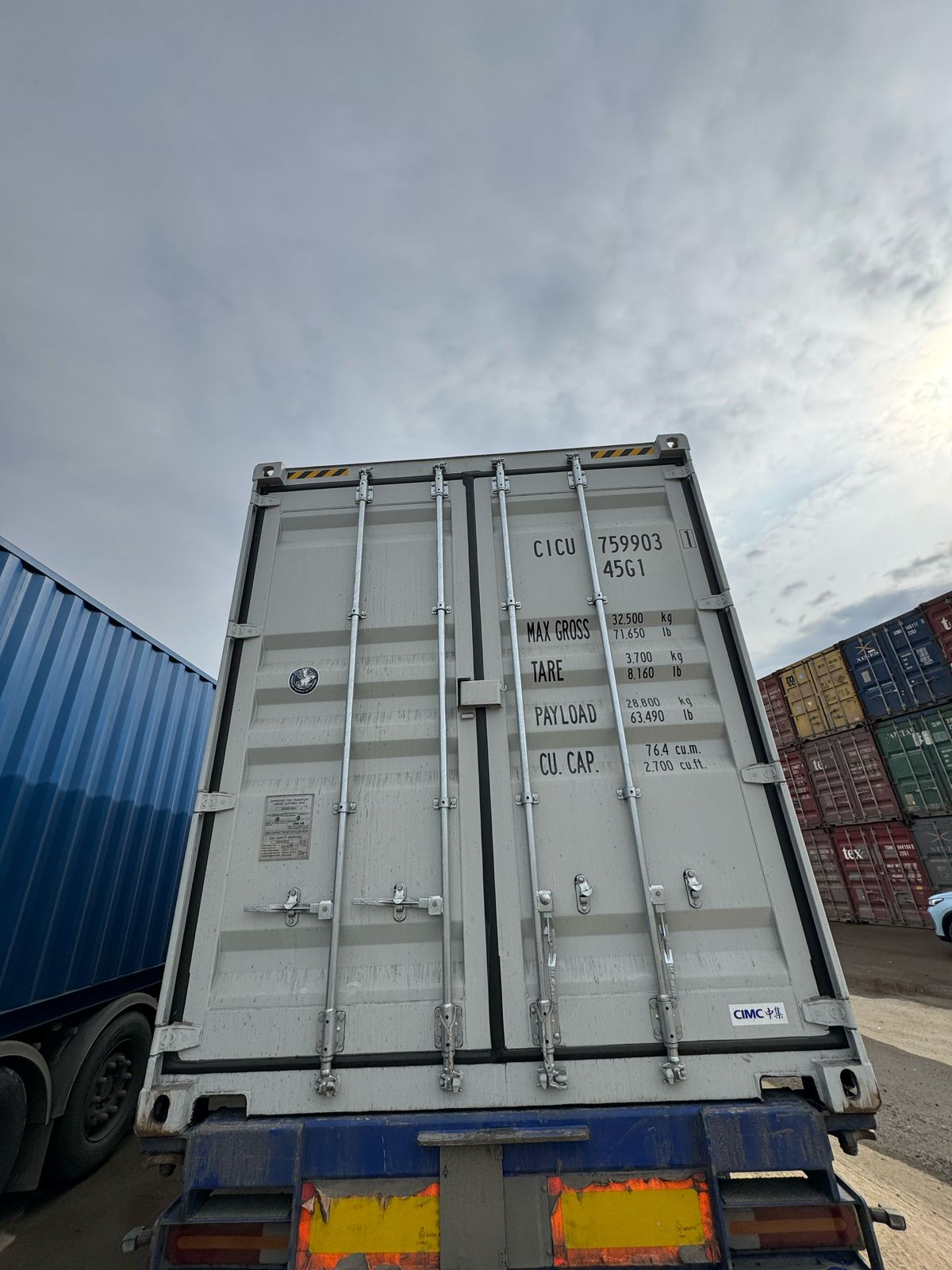 Морской контейнер CICU7599031