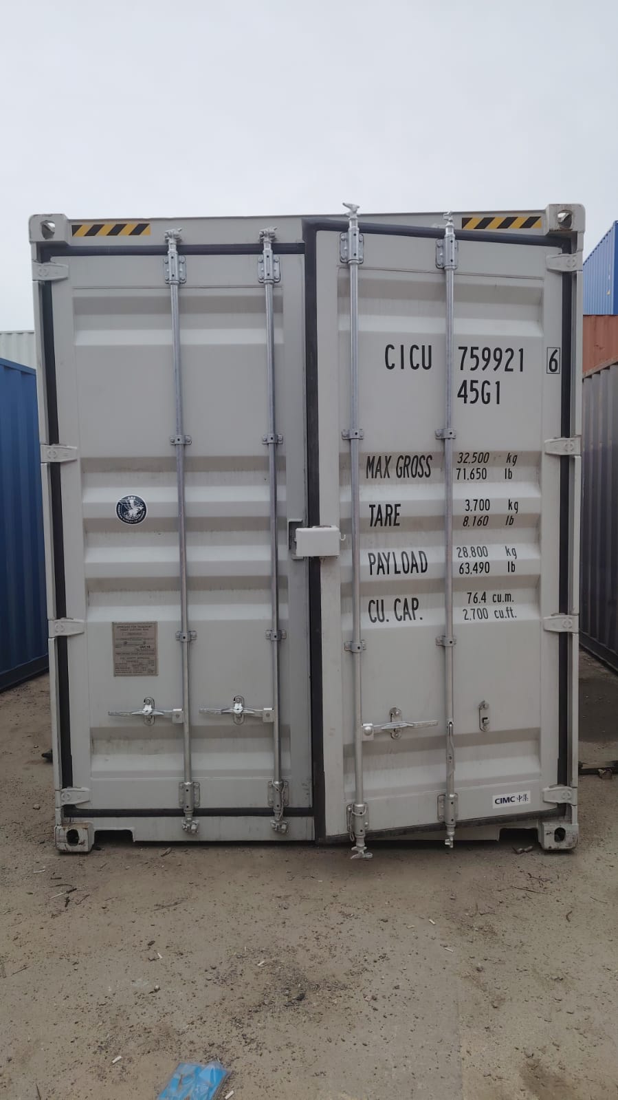 Морской контейнер CICU7599216