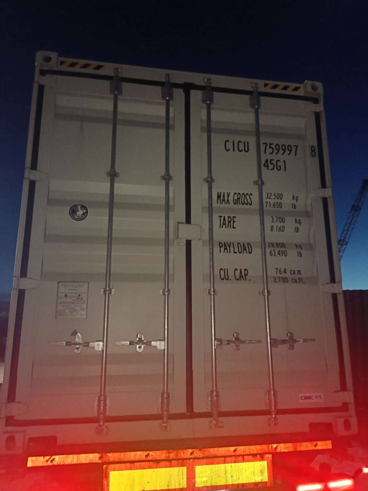 Морской контейнер CICU7599978
