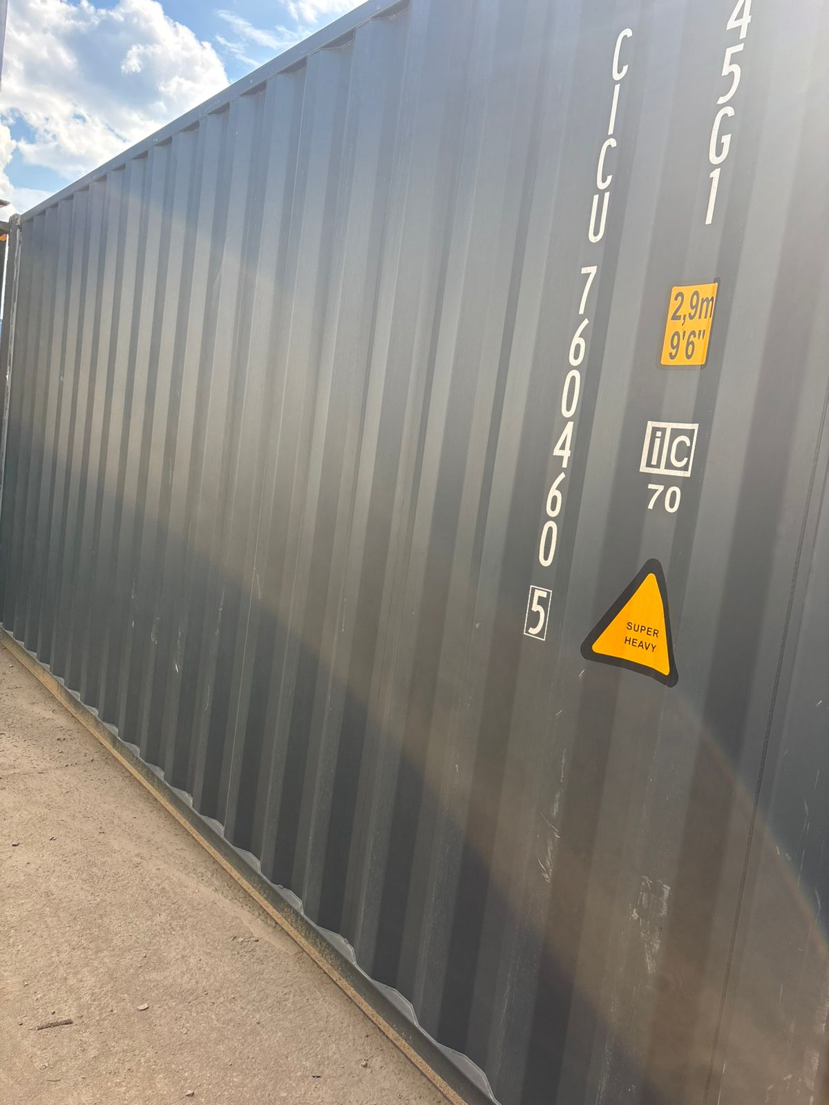 Морской контейнер CICU7604605