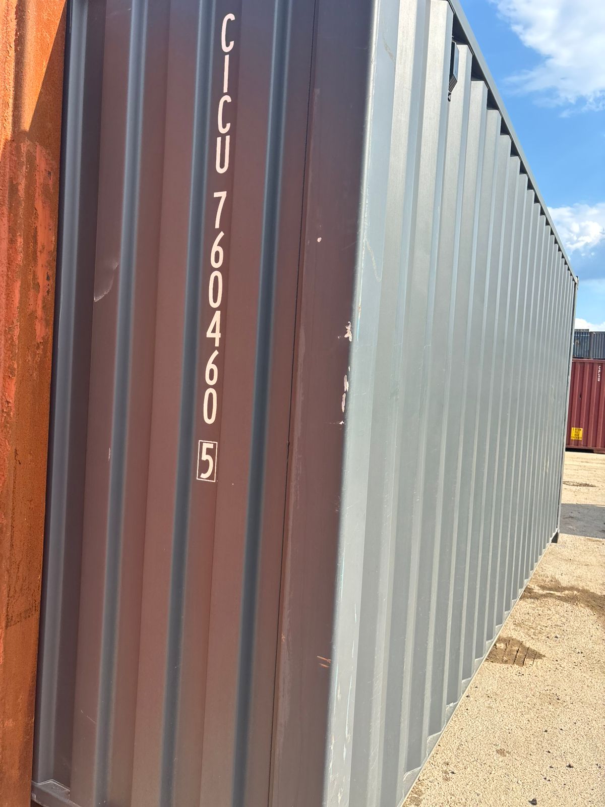 Морской контейнер CICU7604605