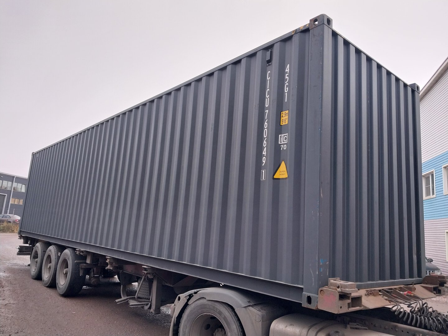Морской контейнер CICU7606491