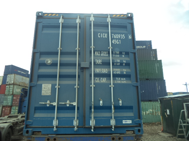 Морской контейнер CICU7609356