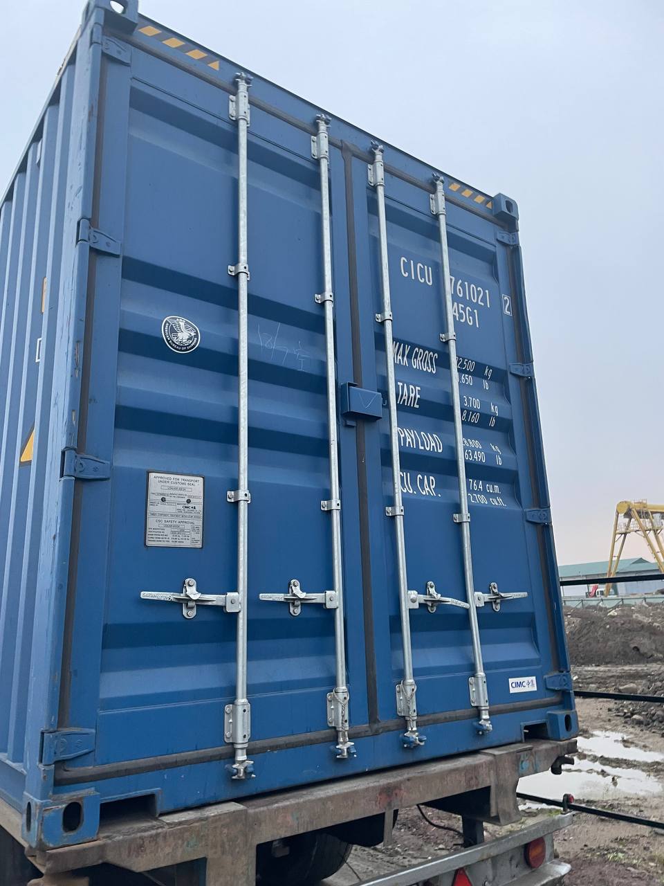 Морской контейнер CICU7610212