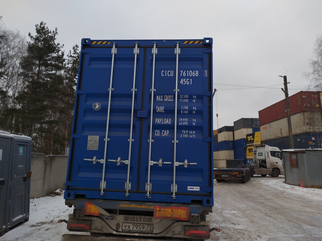 Морской контейнер CICU7610681
