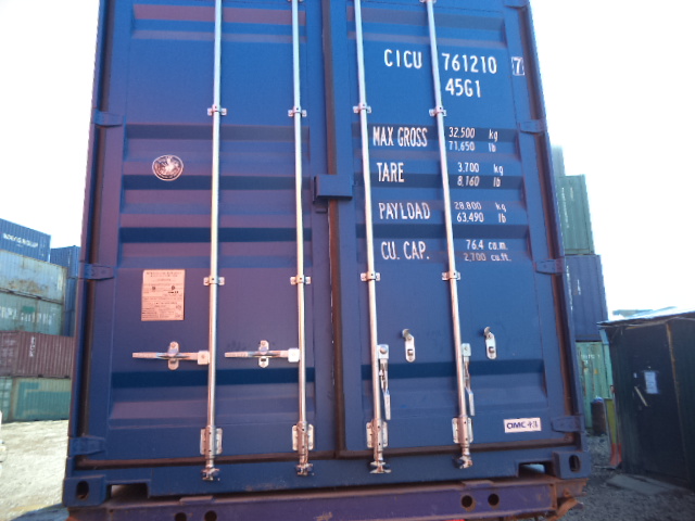 Морской контейнер CICU7612107
