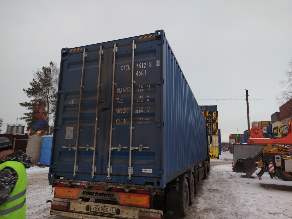 Морской контейнер CICU7612180