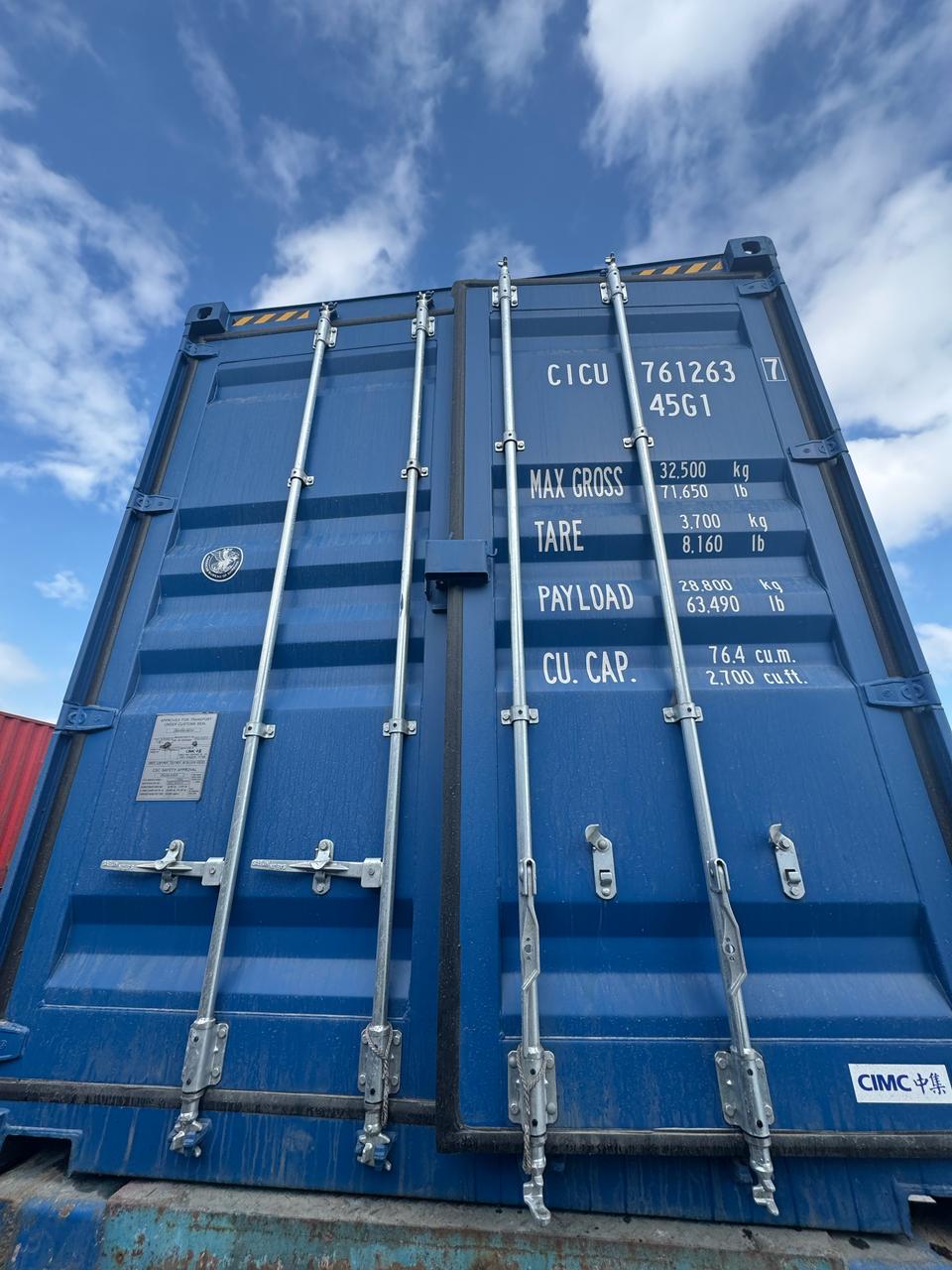 Морской контейнер CICU7612637