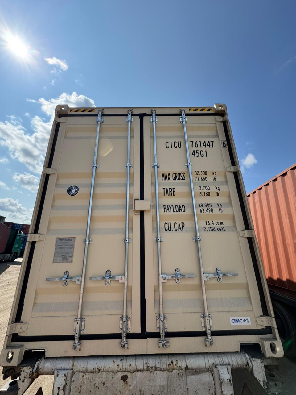 Морской контейнер CICU7614476