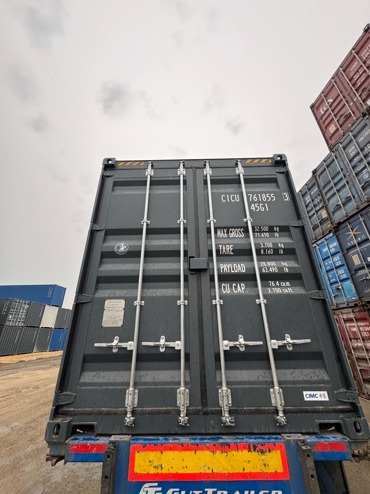 Морской контейнер CICU7618553