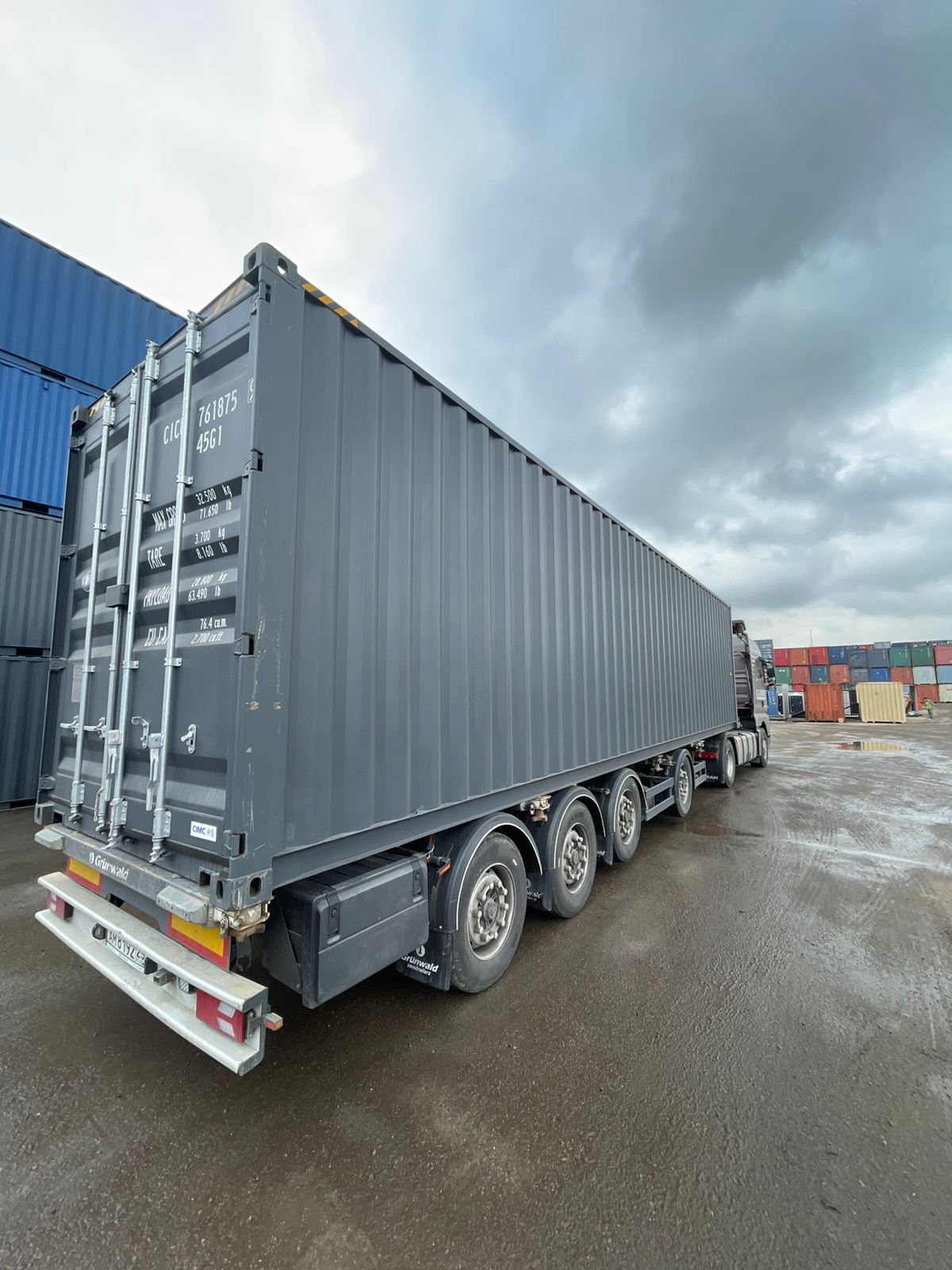 Морской контейнер CICU7618759